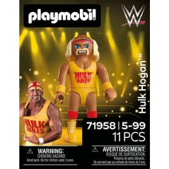 PLAYMOBIL 71958 WWE Hulk Hogan