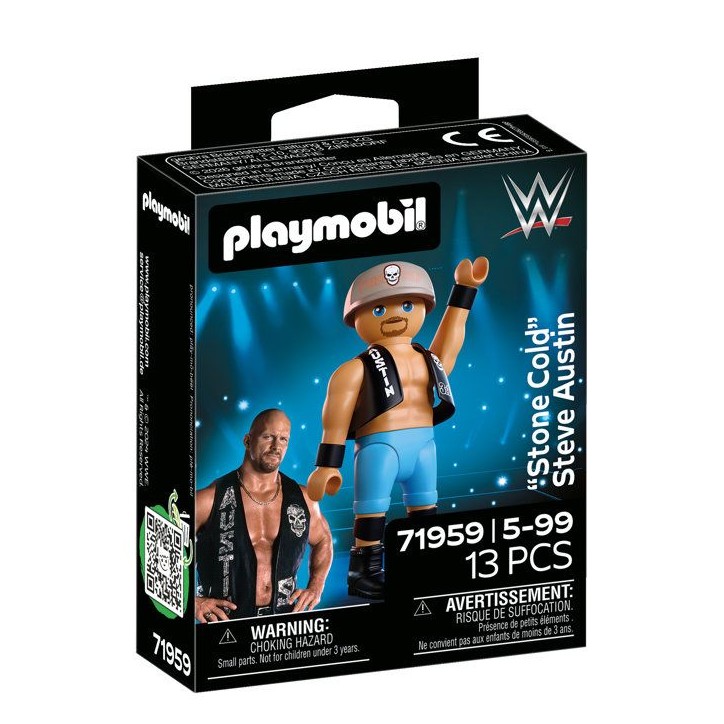 PLAYMOBIL 71959 WWE « Stone Cold » Steve Austin