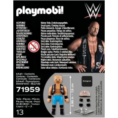PLAYMOBIL 71959 WWE « Stone Cold » Steve Austin
