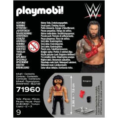 PLAYMOBIL 71960 WWE Roman Reigns