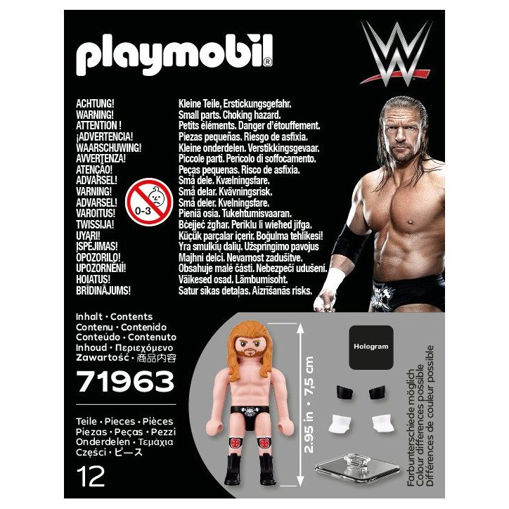 PLAYMOBIL 71963 WWE Triple H
