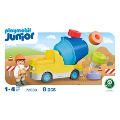 PLAYMOBIL Junior 72083 Bétonneuse