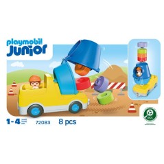 PLAYMOBIL Junior 72083 Bétonneuse
