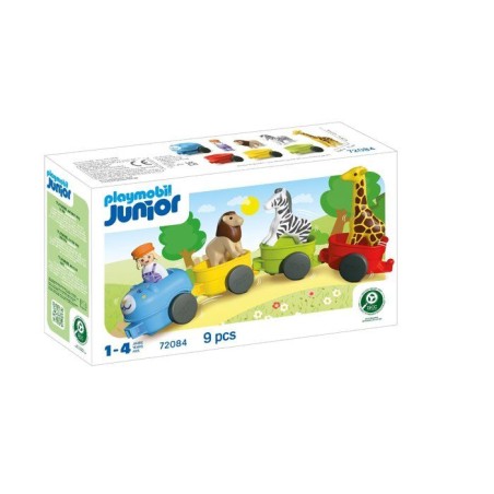 PLAYMOBIL Junior 72084 Train des animaux
