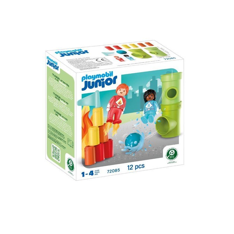 PLAYMOBIL Junior 72085 Super-héros en action
