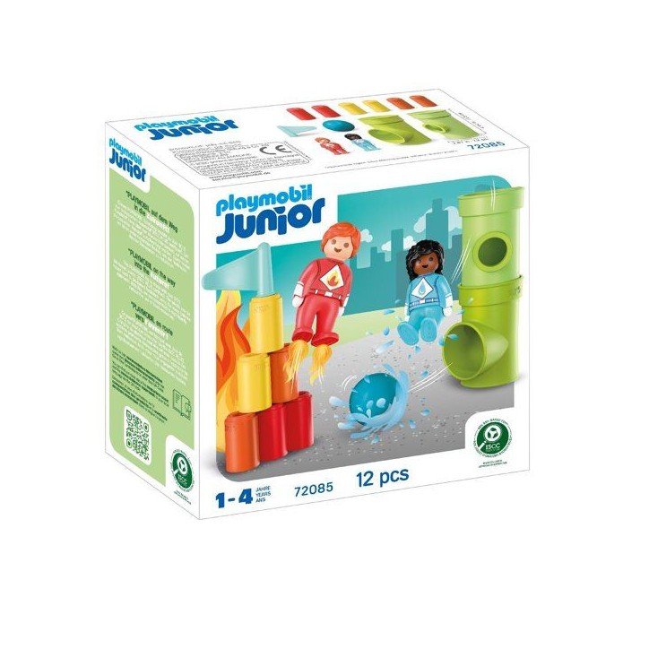 PLAYMOBIL Junior 72085 Super-héros en action