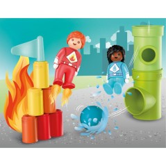 PLAYMOBIL Junior 72085 Super-héros en action