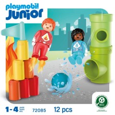 PLAYMOBIL Junior 72085 Super-héros en action