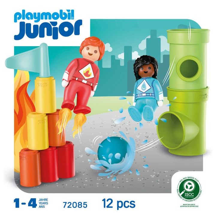 PLAYMOBIL Junior 72085 Super-héros en action