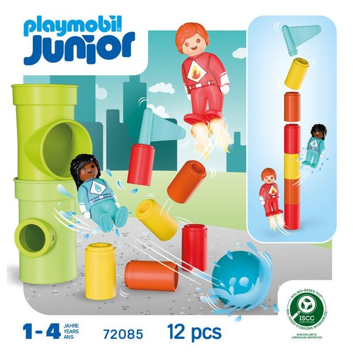 PLAYMOBIL Junior 72085 Super-héros en action
