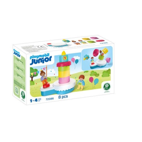 PLAYMOBIL Junior 72086 Gâteau d'anniversaire