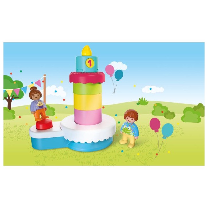 PLAYMOBIL Junior 72086 Gâteau d'anniversaire