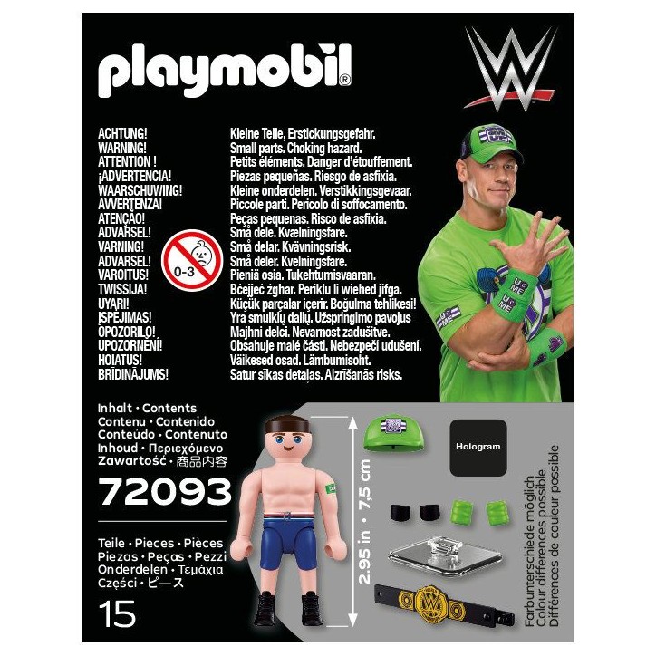 PLAYMOBIL 72093 WWE John Cena