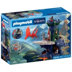 PLAYMOBIL 72113 Tour des chevaliers du Dragon, Adventure les chevalier