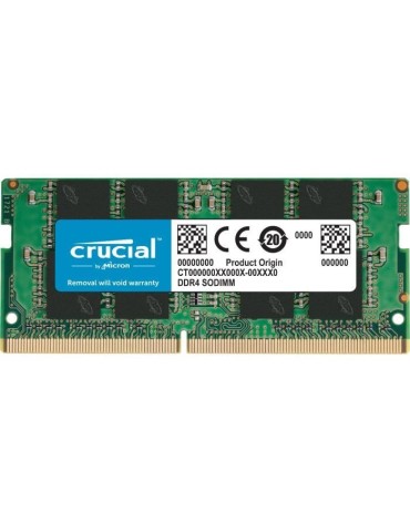 CRUCIAL Mémoire PC DDR4 PC19200 C17 SO DIMM 2400MHZ 16384 1B
