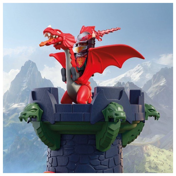 PLAYMOBIL 72113 Tour des chevaliers du Dragon, Adventure les chevaliers, 70 pieces, des 4 ans PLAYMOBIL 72113 Tour des chevaliers du Dragon, Adventure les chevaliers, 70 pieces, des 4 ans