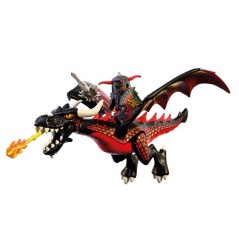 PLAYMOBIL 72114 Dragon noir & chevalier, Adventure les chevaliers, 18
