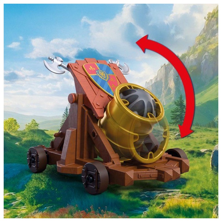 PLAYMOBIL 72115 Canon des chevaliers du Lion, Adventure les chevaliers, 34 pieces, des 4 ans PLAYMOBIL 72115 Canon des chevaliers du Lion, Adventure les chevaliers, 34 pieces, des 4 ans