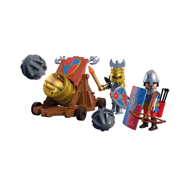 PLAYMOBIL 72115 Canon des chevaliers du Lion, Adventure les chevaliers, 34 pieces, des 4 ans PLAYMOBIL 72115 Canon des chevaliers du Lion, Adventure les chevaliers, 34 pieces, des 4 ans