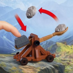 PLAYMOBIL 72117 Catapulte des Chevaliers du Dragon, Adventure les chev