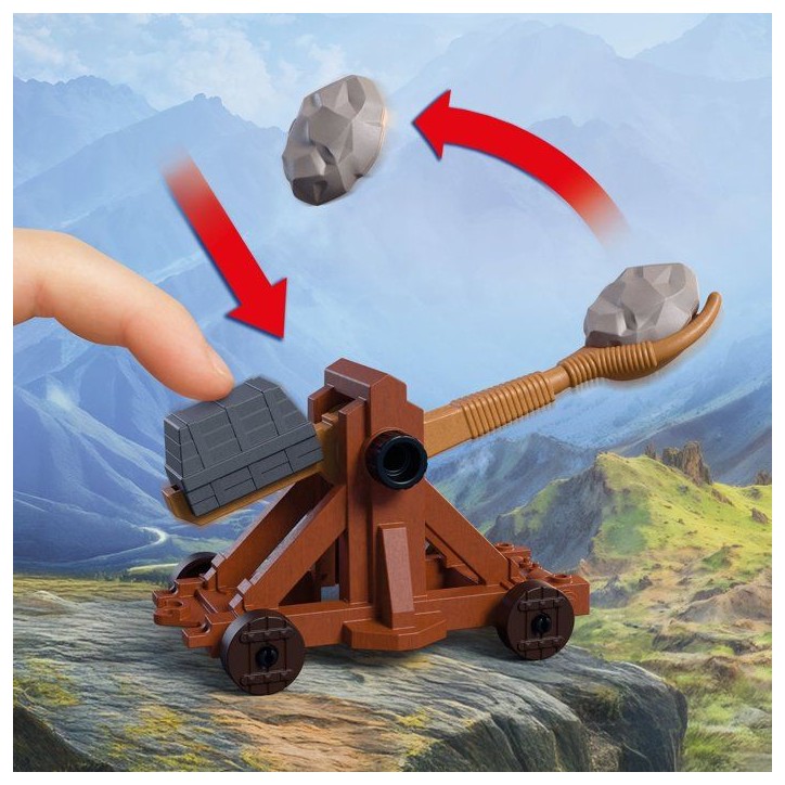 PLAYMOBIL 72117 Catapulte des Chevaliers du Dragon, Adventure les chevaliers, 43 pieces, des 4 ans PLAYMOBIL 72117 Catapulte des Chevaliers du Dragon, Adventure les chevaliers, 43 pieces, des 4 ans