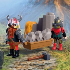 PLAYMOBIL 72117 Catapulte des Chevaliers du Dragon, Adventure les chev