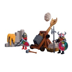 PLAYMOBIL 72117 Catapulte des Chevaliers du Dragon, Adventure les chev