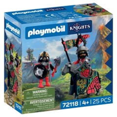 PLAYMOBIL 72118 Chef des Chevaliers du Dragon, Adventure les chevalier