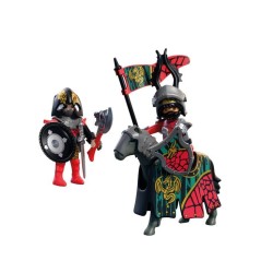 PLAYMOBIL 72118 Chef des Chevaliers du Dragon, Adventure les chevalier