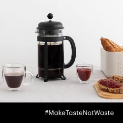 Cafetiere a piston - BODUM - Java - Monture et couvercle en plastique