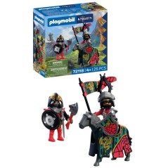 PLAYMOBIL 72118 Chef des Chevaliers du Dragon, Adventure les chevalier