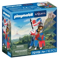 PLAYMOBIL 72119 Chef des Chevaliers du Lion, Adventure les chevaliers,