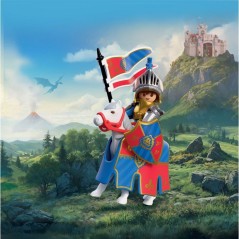 PLAYMOBIL 72119 Chef des Chevaliers du Lion, Adventure les chevaliers, 16 pieces, des 4 ans