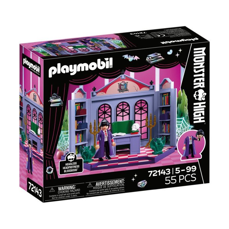 PLAYMOBIL 72143 Monster High Bureau de Mrs Bloodgood