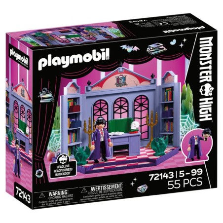 PLAYMOBIL 72143 Monster High Bureau de Mrs Bloodgood