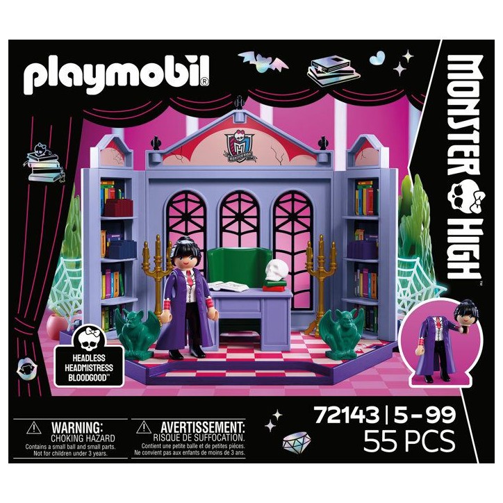 PLAYMOBIL 72143 Monster High Bureau de Mrs Bloodgood