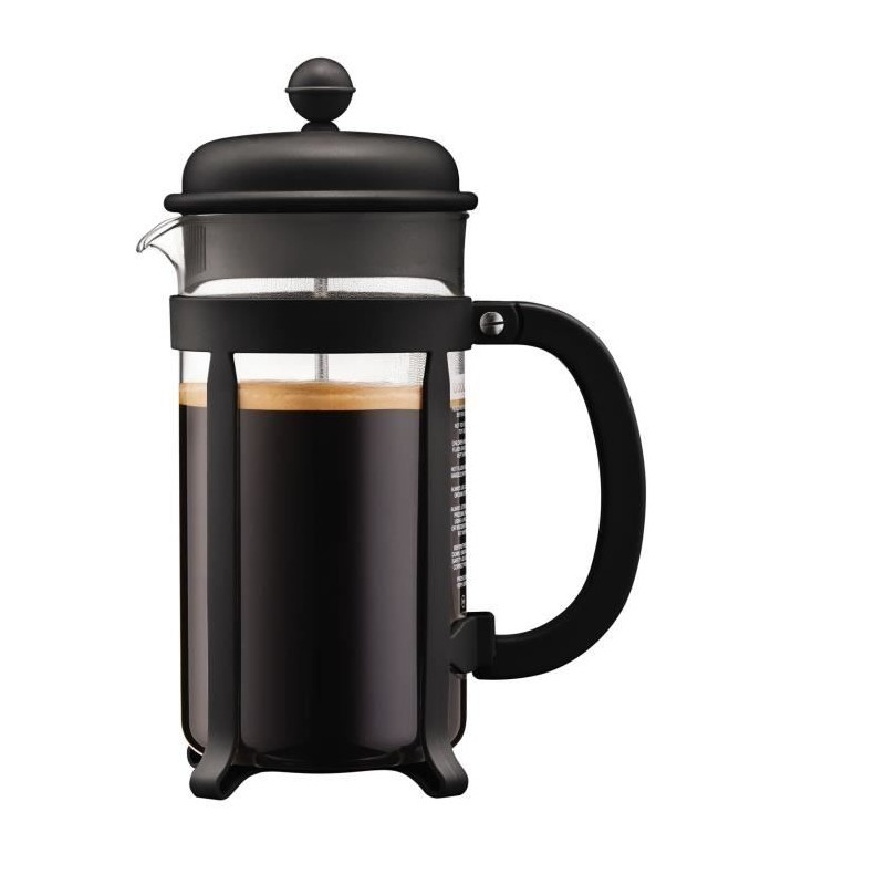 Cafetiere a piston - BODUM - Java - Monture et couvercle en plastique