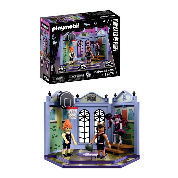 PLAYMOBIL 72144 Monster High Gymnase, des 4 ans