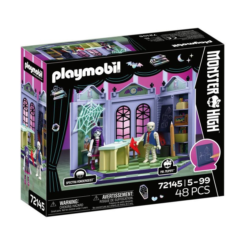 PLAYMOBIL 72145 Monster High Salle de classe, des 4 ans