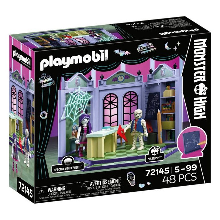 PLAYMOBIL 72145 Monster High Salle de classe, des 4 ans
