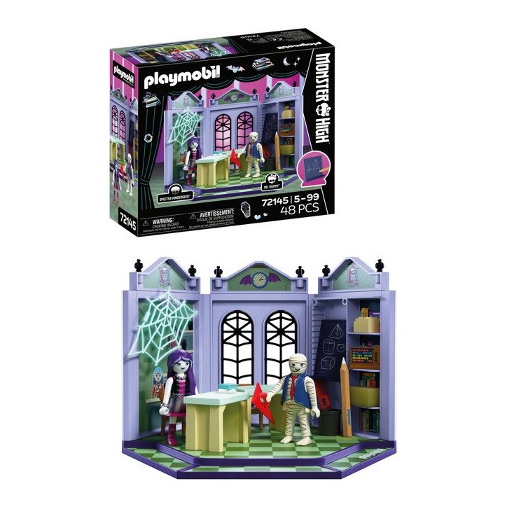PLAYMOBIL 72145 Monster High Salle de classe, des 4 ans
