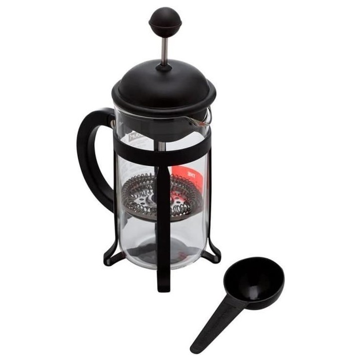 Cafetiere a piston - BODUM - Java - Monture et couvercle en plastique - 8 tasses - 1 l - Noir Cafetiere a piston - BODUM - Java - Monture et couvercle en plastique - 8 tasses - 1 l - Noir