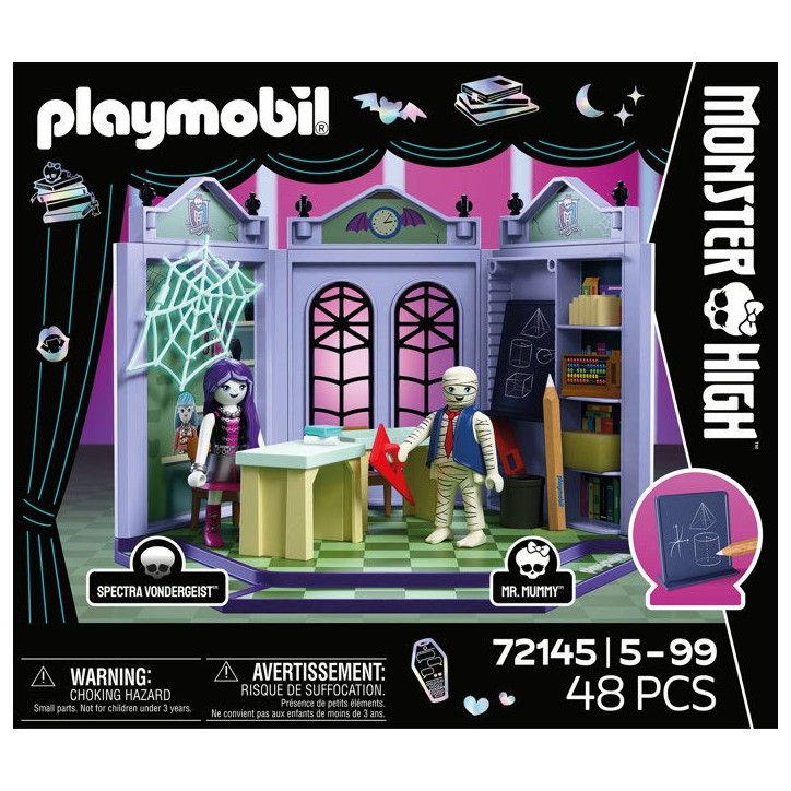 PLAYMOBIL 72145 Monster High Salle de classe, des 4 ans