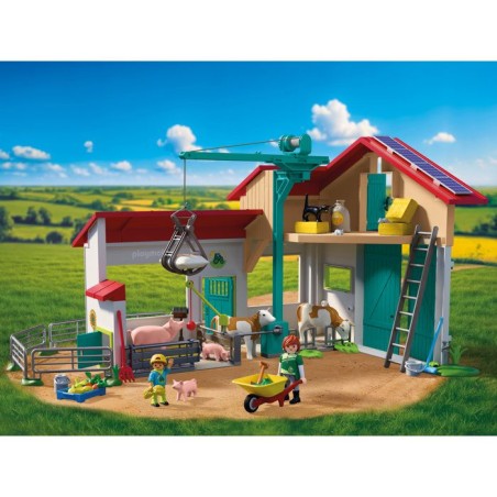 PLAYMOBIL Country 72160 Grande ferme et étable