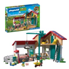 PLAYMOBIL Country 72160 Grande ferme et étable