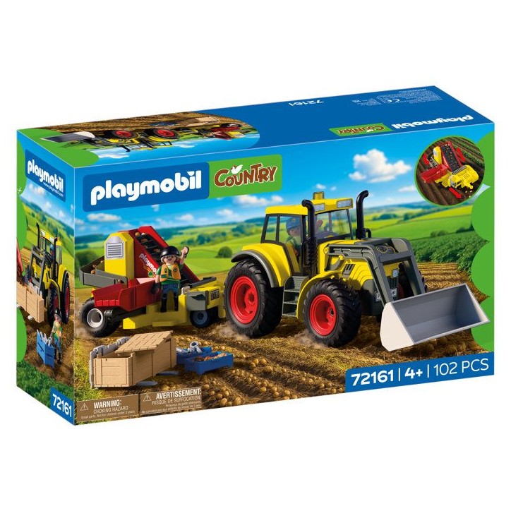PLAYMOBIL Country 72161 Tracteur avec récolteur de pommes de terre