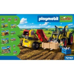 PLAYMOBIL Country 72161 Tracteur avec récolteur de pommes de terre