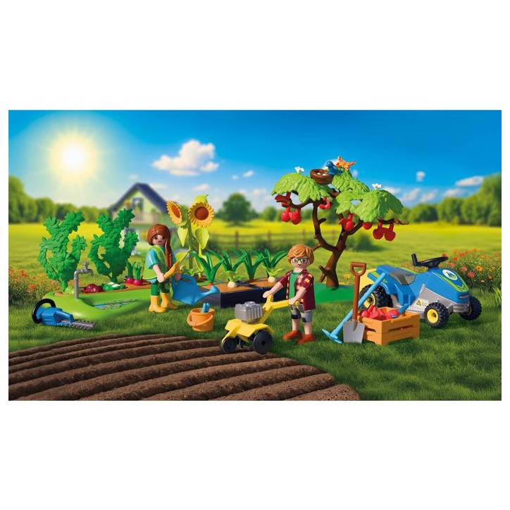 PLAYMOBIL Country 72165 Potager de la ferme