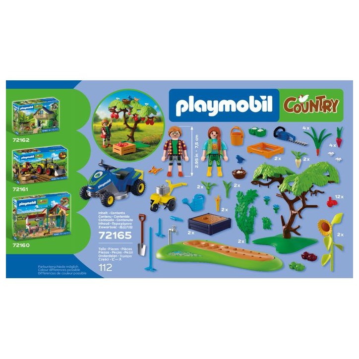 PLAYMOBIL Country 72165 Potager de la ferme
