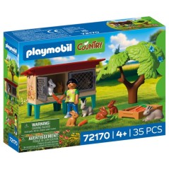 PLAYMOBIL Country 72170 Clapier a lapins et accessoires
